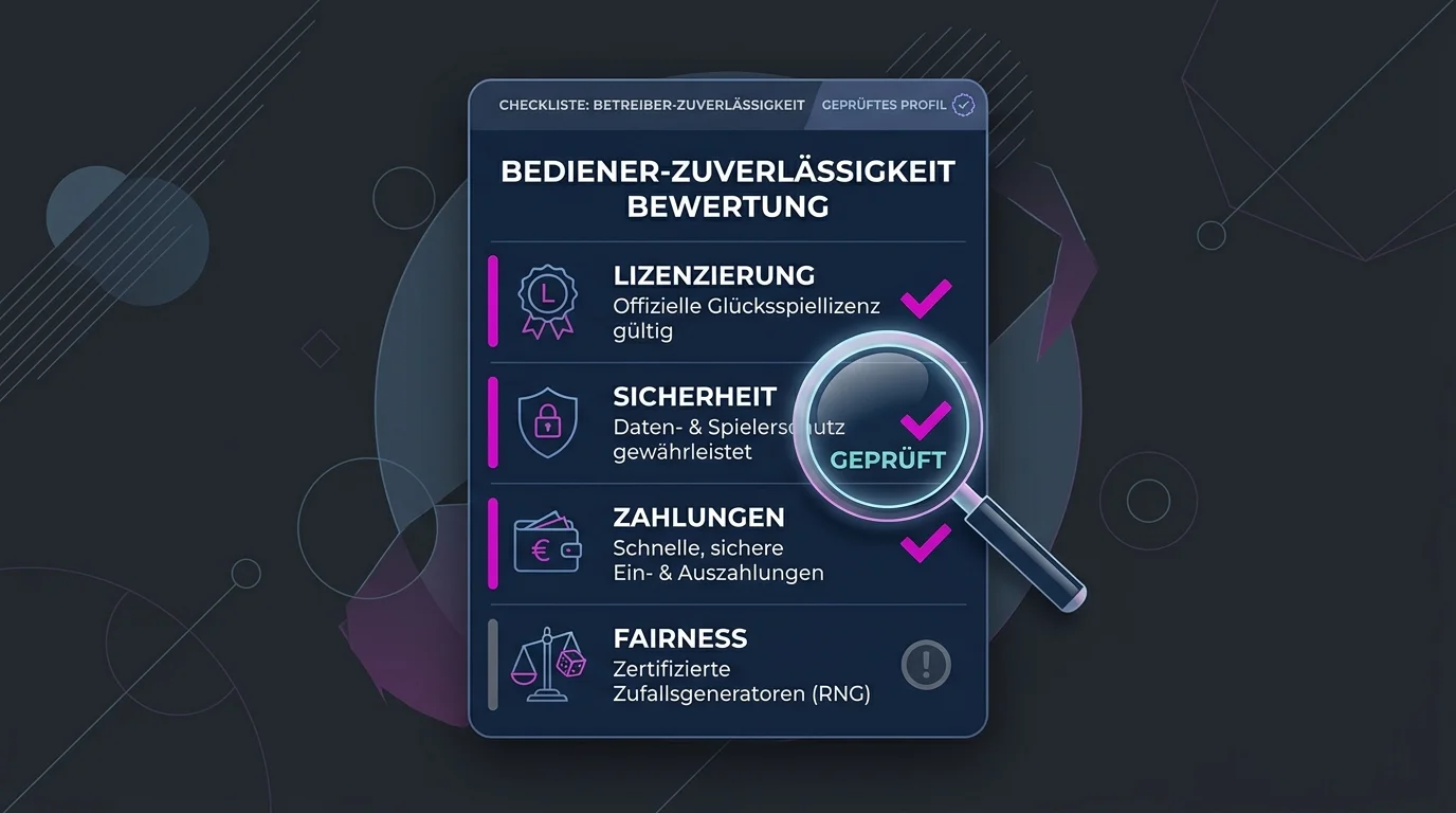 Prüfliste zur Einschätzung der Seriosität von Online-Anbietern